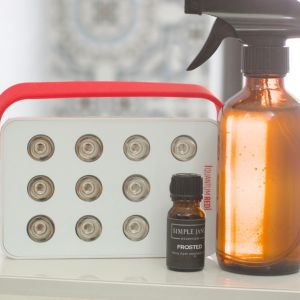 Red Light Therapy with Frosted Peppermint  Combo